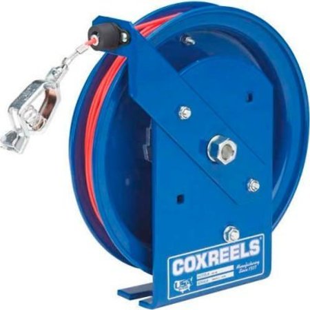 COXREELS Coxreels SD-50-1 Spring Rewind Static Discharge Cable Reel, 50' Stainless Steel Cable SD-50-1